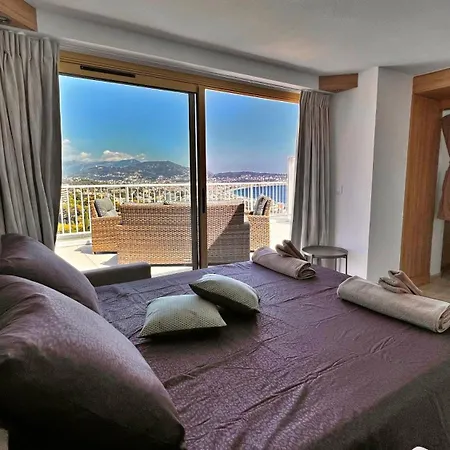 Apartamento 2 Et Independant Avec Vue Sur Nice