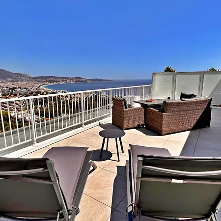 Apartamento 2 Et Independant Avec Vue Sur Nice